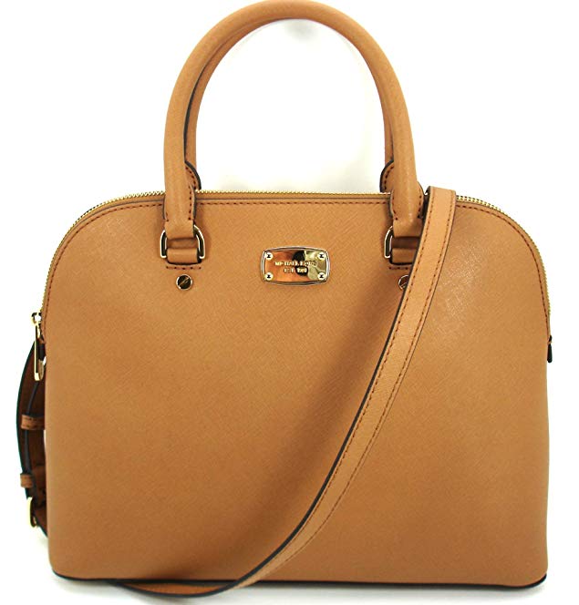 Michael Kors Cindy Large Dome Satchel Leather Review